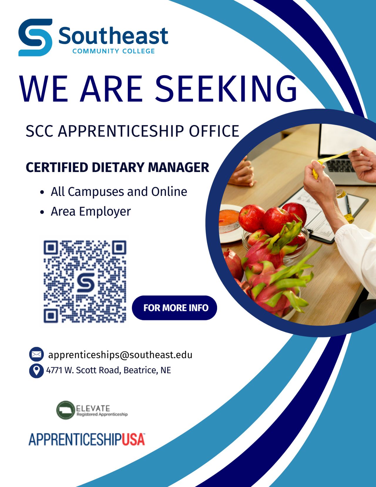 Certified Dietary Manager Apprenticeships